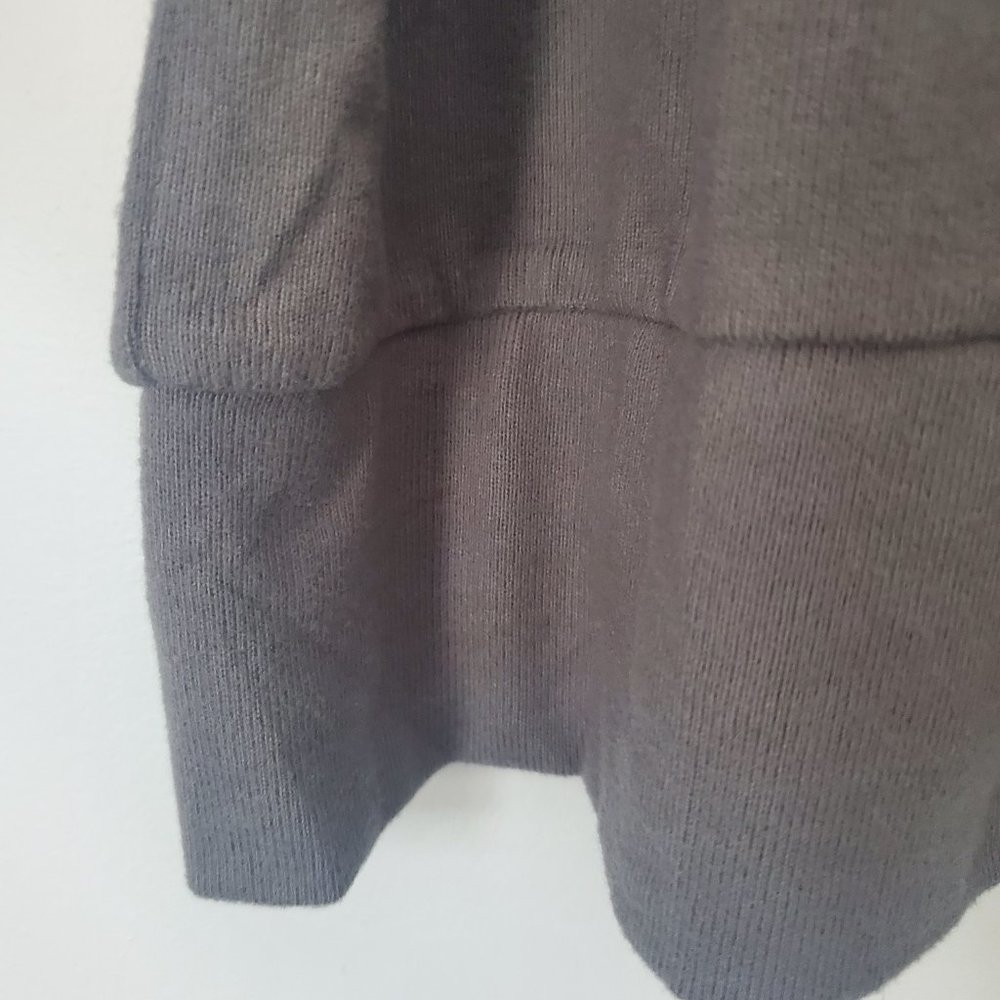 LA VIE EN ROSE Soft Knit Boyfriend Cardigan V Neck Sustainable Cozy Loungewear - Picture 5 of 8